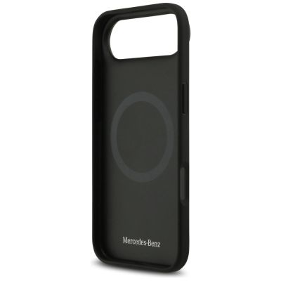 7. Mercedes Leather The Move MagSafe case for iPhone 17 Air - black