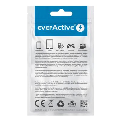 everActive CBB-1CB power cable (USB - USB type C; 1m; black)
