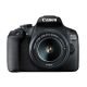 Canon EOS 2000D BK 18-55 IS II EU26 SLR Camera Kit 24.1 MP CMOS 6000 x 4000 px Black