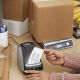 9. DYMO M10 Electronic Postal Scale Black, Silver