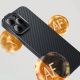 16. Armored case for iPhone 14 Pro compatible with MagSafe Baseus Synthetic Fiber tempered glass - black