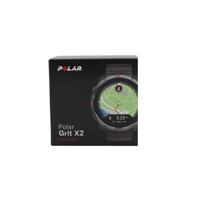 3. Polar Grit X2 3.25 cm (1.28") AMOLED 44.7 mm Digital 416 x 416 px Touchscreen Black GPS