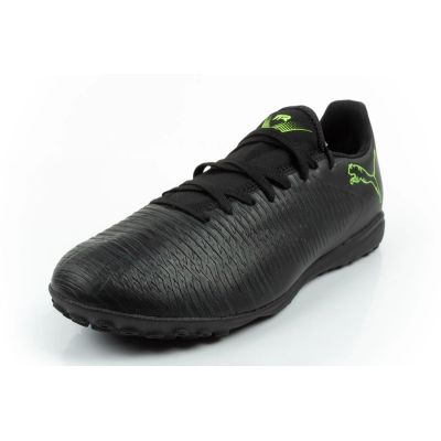 3. Puma men's sports shoes Future 8 Play TT turf football shoes black green
