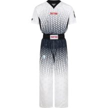 TOP TEN GRAPHIC kickboxing suit, black and white, XS (150 cm)