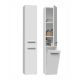4. Bathroom cabinet NEL IV 31x30xH174 matt white