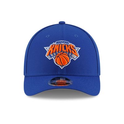 2. New Era 9FORTY New York Knicks NBA Team M-Crown Blue Snapback Cap - 60755468