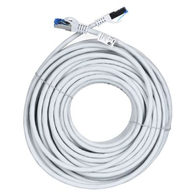 2. LANBERG S/FTP PATCH CABLE CAT.6A 20 m GREY LSZH CCA (FLUKE PASSED) PCF6A-10CC-2000-S