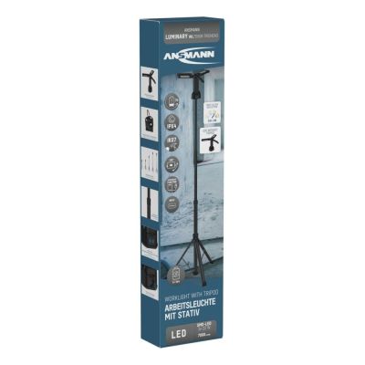 8. Ansmann Triohead 7000R Black LED 66 W