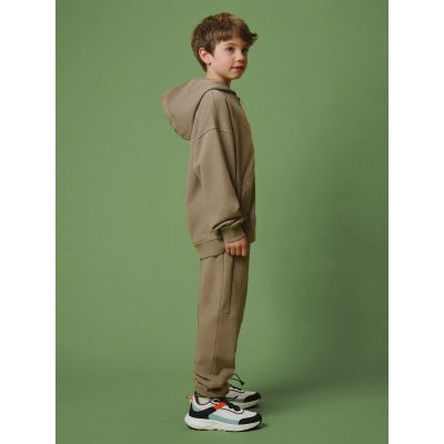 5. Boy's loose hooded sweatshirt 4F 4FJRSS26TSWSM3051-83S