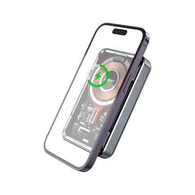 10. Dudao TGK1 power bank with MagSafe wireless charger 20W 10000mAh black (TGK1-black)