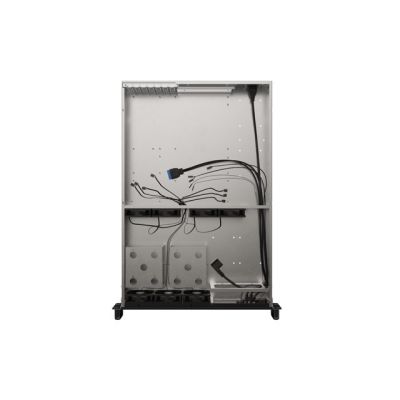 10. Lanberg SC01-6502-12B 0 GB Rack 2U Modular Server Chassis