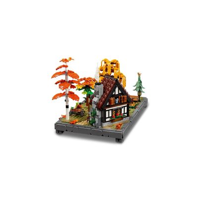 4. LEGO Icons 11372 Autumn Garden with Cottage