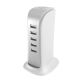 2. Dudao 5x USB charger with built-in EU power cable white (A5EU)