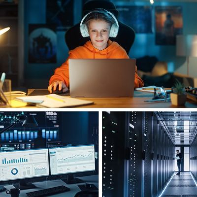 3. Qoltec Monolith 1200VA 720W UPS emergency power supply