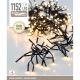 7. CHRISTMAS TREE LIGHTS LIGHT CHAIN 1152 LED TIMER WARM WHITE