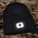 4. BLACK BEANIE WITH 4-LED HEADLAMP, 120 LM, 3 MODES, FOR OUTDOOR ACTIVITIES