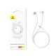 7. Baseus Encok HZ11 wired in-ear headphones with minijack - white