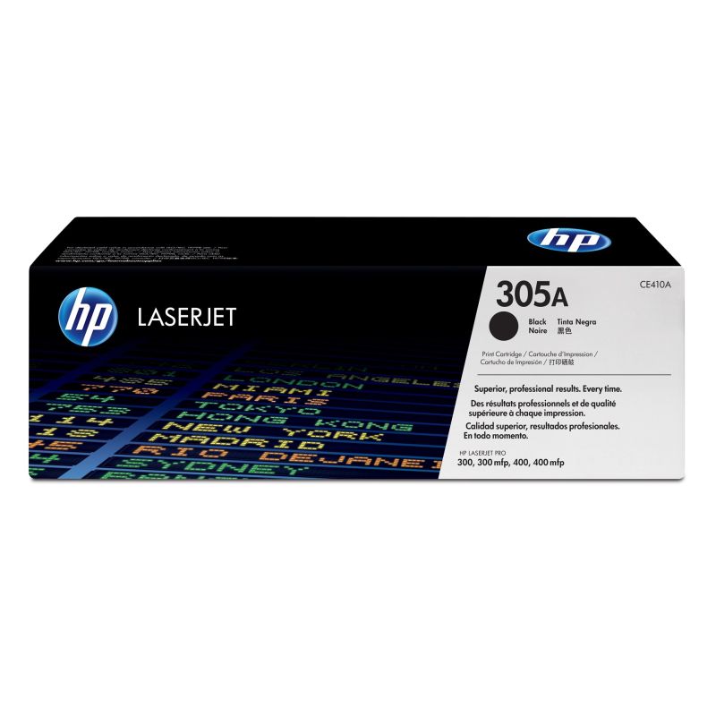 10. HP 305A original black LaserJet toner cartridge
