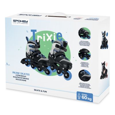 10. Spokey Trixie Jr SPK-944632 39-42 BK/BL inline skates