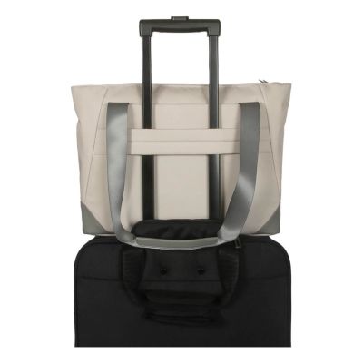 10. Targus Avila shoulder bag for 15–16" in French oak, with shoulder strap, waterproof
