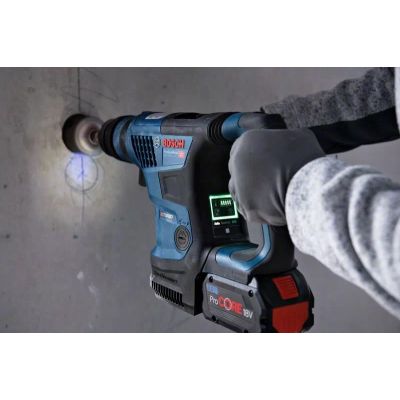 6. BOSCH. SDS+ HAMMER GBH 18V-34 CF 5.8J 2xPC8.0Ah + HANDLE 13mm CASE