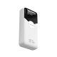 3. Wozinsky WFC-15W 20000mAh 22.5W PD20W Powerbank with Built-in Lightning and USB-C Cables - White