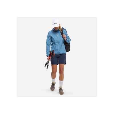2. MILLET Parmelan Windbreaker Hoodie Women's Jacket in Blue