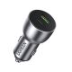 Ugreen Car Charger USB / USB Type C Quick Charge 3.0 Power Delivery 36W 3A Gray (CD213 60980)