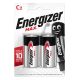 ENERGIZER BATTERY MAX C LR14. 2 pcs. ECO packaging