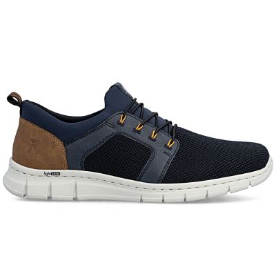 4. Men's comfortable navy blue sports shoes Rieker B7796-14