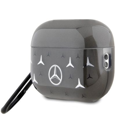 3. Mercedes MEAP28DPMGS AirPods Pro 2 (2022/2023) cover black Large Star Pattern