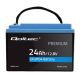 7. Qoltec LiFePO4 Lithium Iron Phosphate Battery | 12.8V | 24Ah | 307.2Wh | BMS