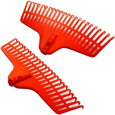 19. GARDEN RAKE FOR LEAF ORANGE M