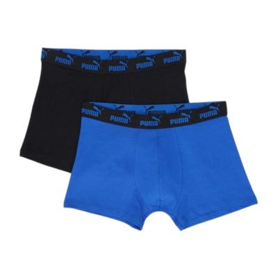 3. Puma men's boxer briefs 2-Pack blue black comfortable cotton