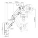 2. GEMBIRD DESK ADJUSTABLE MONITOR ARM/WALL MOUNT 17-27, VESA 100X100MM, UP TO 7 KG