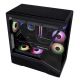 8. Lian Li Vector V100 PC Case, Midi-Tower, ATX, RGB, Tempered Glass