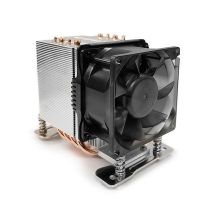 Dynatron A35 computer cooling system Processor Air Cooler 8 cm Aluminum, Black 1 pc.