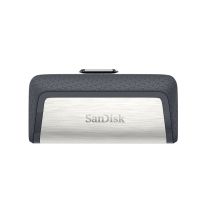 SanDisk Ultra Dual Drive 256GB USB Flash Drive USB Type-A / USB Type-C 3.2 Gen 1 (3.1 Gen 1) Gray, Silver