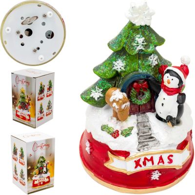 16. PLAYING PENGUIN CHRISTMAS DECORATION