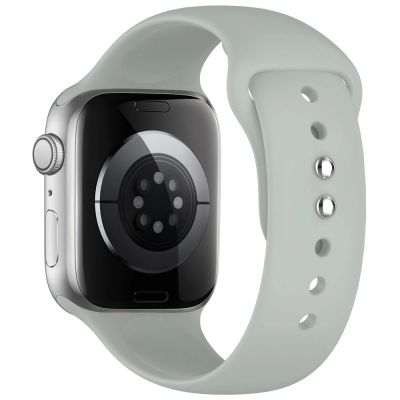 2. Tech-Protect Silicone Strap for Apple Watch 44 / 45 / 46 / 49 mm - Gray