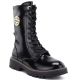2. Women's patent leather ankle boots, insulated, black, Jezzi ASA259-10