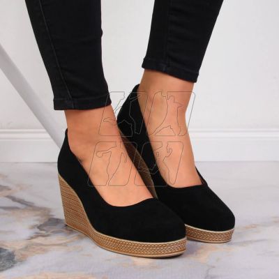 7. Pumps on the wedge Filippo W PAW339B black