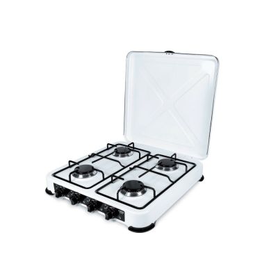 7. PROMIS GAS STOVE KG400B 4-BURNER, WHITE