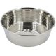 2. Stainless Steel Dog and Cat Bowl, 17 cm, with Rubber Base – DOGS COLLECTION