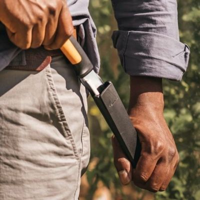 8. Fiskars 1062830 knife Black, Yellow Fixed blade knife