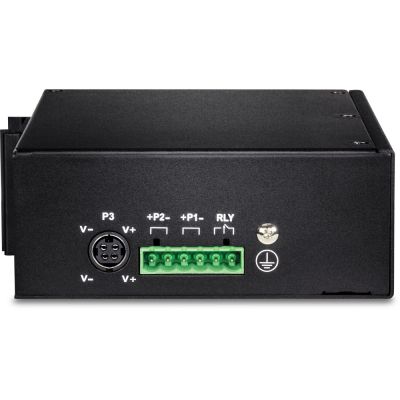 3. TRENDnet Industrie Switch 16 Port Gbit PoE+ DIN-Rail Metall