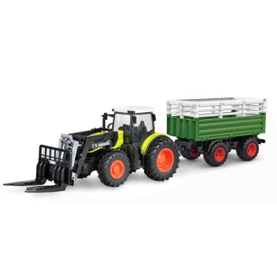 9. Amewi RC Tractor with XL Accessory Pack LiIon 500mAh green/6+