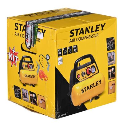10. 6L oil-free compressor + STANLEY pneumatic kit
