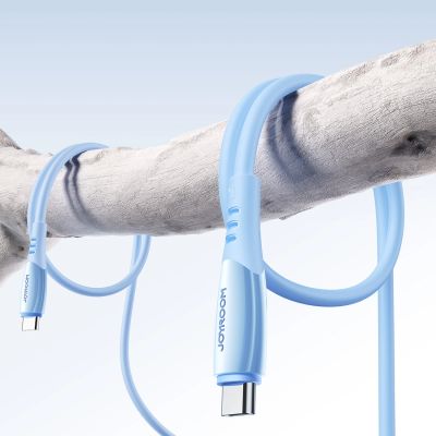 10. Joyroom S-A59 Vibrant Series 60W USB-C - USB-C cable 1.2m - blue