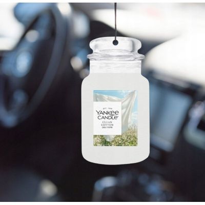 3. Car Air Freshener Bonus Pack CLEAN COTTON YANKEE